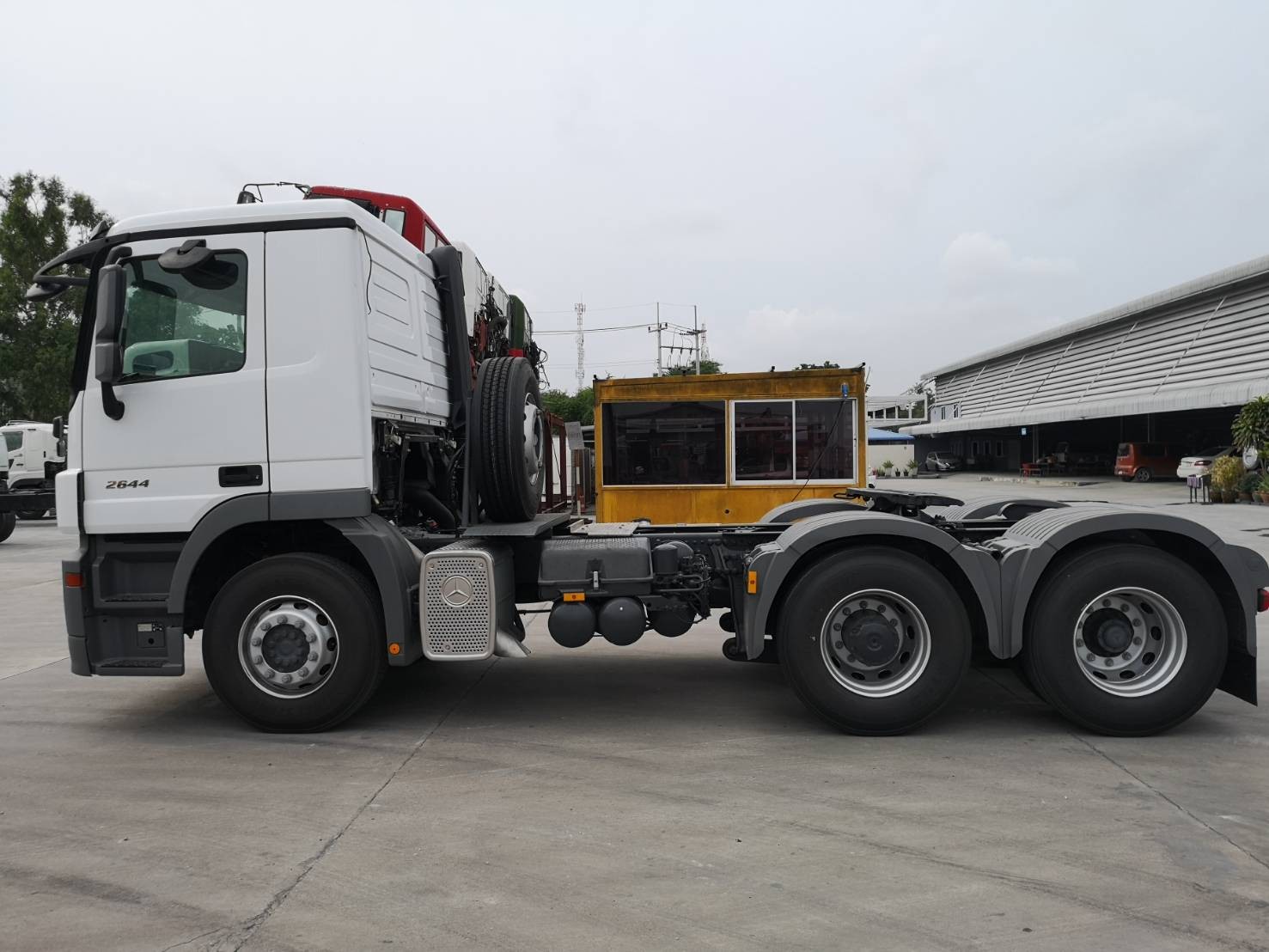 Mercedes Benz Actros ยูโร 3 เครื่องขนาด 435 แรงม้า รับประกัน 2 ปีเต็ม ไม่จำกัดระยะทาง